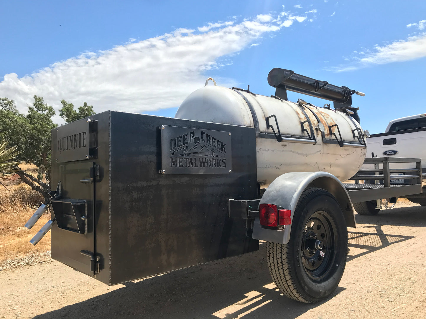 250 Gallon Offset Smoker