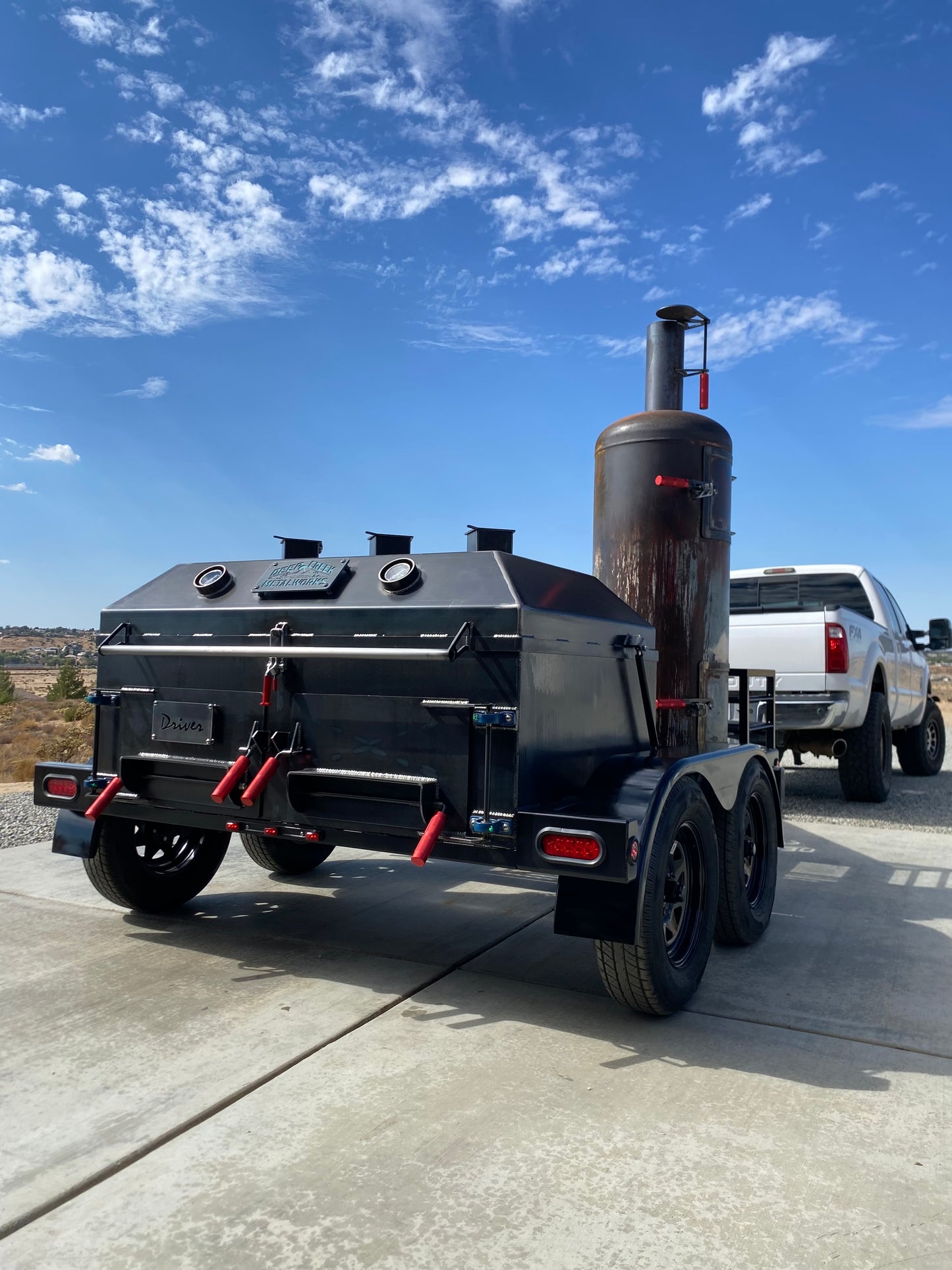 THE CRYPT 60"X 40" Direct Heat Cooker